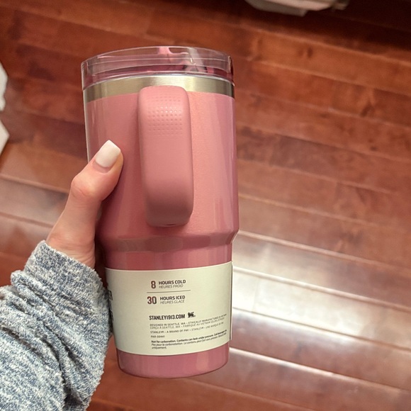 Stanley Sparkled Pink Protour Tumbler with Handle - Picture 3 of 5